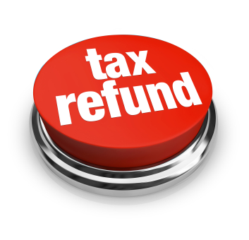 tax refund button deductible taxes mortgage part income credit irs check canada refunds return filing