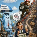 US Inflation Cools, But Long-Term US Bond Yields Grind Higher Anyway